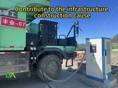 Εμπορική σταθμός φόρτισης ηλεκτρικών οχημάτων 120 kW 160 kW με τέσσερα όπλα συνεχούς ρεύματος