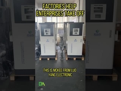 60KW/80KW/120KW/160KW Ενσωματωμένη διπλή βλήμα DC φόρτισης στοίβας / ηλεκτρικό όχημα φόρτισης στοίβας