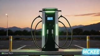 Γρήγορος φορτιστής DC EV με οθόνη αφής 10 ιντσών