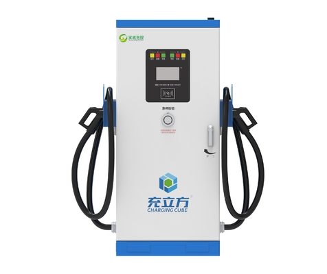 120KW Ενσωματωμένος σταθμός φόρτισης ηλεκτρικών οχημάτων διπλού πυροβολικού συνεχούς ρεύματος / σταθμός φόρτισης ηλεκτρικών οχημάτων