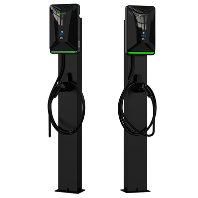 Καλή τιμή. 7KW 11KW 21KW Μαύρη στήλη τύπου πάτωμα στέκεται ηλεκτρικό όχημα AC στοίβας φόρτισης σε απευθείας σύνδεση