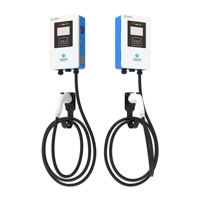 Καλή τιμή. 7KW/32A Γαλάζιο και λευκό τοίχωμα / μετά τον τύπο μονοβόλο ηλεκτρικό φορτιστή οχημάτων σε απευθείας σύνδεση