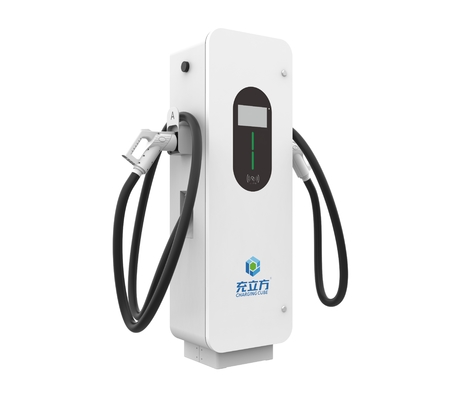 Νέα λευκή 480KW ευέλικτη κοινή στοίβα φόρτισης διπλό όπλο γρήγορη αργή φόρτιση ηλεκτρικό όχημα στοίβα φόρτισης