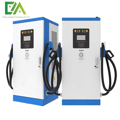 Καλή τιμή. 120KW Ενσωματωμένος σταθμός φόρτισης ηλεκτρικών οχημάτων διπλού πυροβολικού συνεχούς ρεύματος CCS2 GBT Πύργος ταχείας φόρτισης εμπορικών ηλεκτρικών οχημάτων σε απευθείας σύνδεση