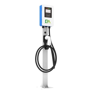 Καλή τιμή. 7KW 11KW 21KW Γαλάζια και λευκή στήλη / τύπος δαπέδου μονοβόλο Ηλεκτρικό όχημα AC φόρτιση στοίβας Οικιακό / Εμπορικό σε απευθείας σύνδεση