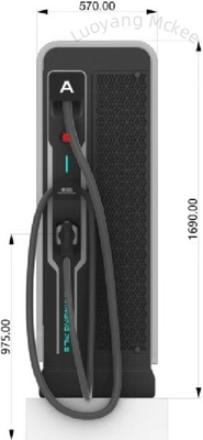 120KW DC EV φορτιστή ταχείας φόρτισης ταχύτητας πρωτόκολλα επικοινωνίας συμμορφώνεται με GB/TCCS EU UL US