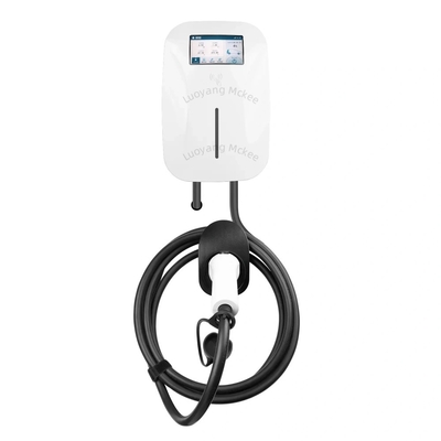 7KW RFID Πυροσβεστικό ABS Στον τοίχο ηλεκτρικό φορτιστή AC Νέα κατάσταση για το σπίτι φορτιστή Πυροσβεστική οθόνη Δελτίο λειτουργίας Τόπος φόρτισης