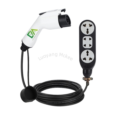 Ασύρματη ηλεκτρική φόρτιση 7kW GB/T Ηλεκτρικό φορτιστή οχημάτων 32A Μία φάση τηλεχειριστή Zencar Model E Pro