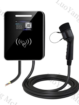 Φορητός φορτιστής τοίχου 22Kw EV 7Kw 11Kw 16A 32A 32 Amp Τύπος 2 Επίπεδο 2 Σπίτι Σταθμός φόρτισης ηλεκτρικού αυτοκινήτου τοίχος