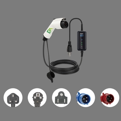 Καλή τιμή. Ev Charge 16a 32a 3.5kw 7kw Portable Ev Charger Electric Vehicle Fast Charging Station Evse Portable Ev Charger σε απευθείας σύνδεση