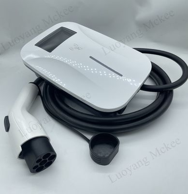 Καλή τιμή. Φορτιστής EV AC Wallbox 7kW Επιπέδου 2 με Προστασία IP65 και Περίβλημα από Γαλβανισμένο Χάλυβα για Οικιακούς και Κοινόχρηστους Χώρους Στάθμευσης σε απευθείας σύνδεση