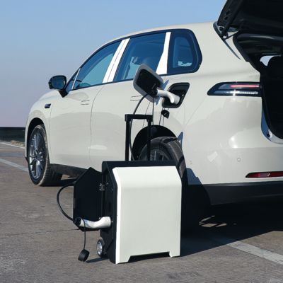 Καλή τιμή. Portable EV Charger with 51.2V Rated Voltage 15A Constant Current and 466*230*550mm Compact Size for Fast Charging σε απευθείας σύνδεση