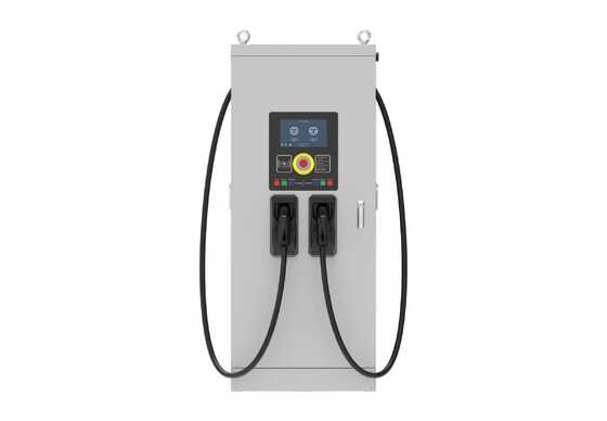 Καλή τιμή. 160kW Commercial EV Fast Charger, Πολλαπλές Προστασίες Ασφάλειας, Δύο Πυραύλα DC, Ρυθμίσιμο εύρος τάσης εξόδου σε απευθείας σύνδεση