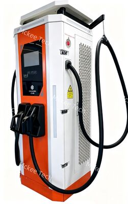 Φορτιστή 120kW με μεγάλη έξυπνη οθόνη αφής, ανθεκτική δομή, ιδανικό για εμπορικούς σταθμούς φόρτισης με πολλά σενάρια