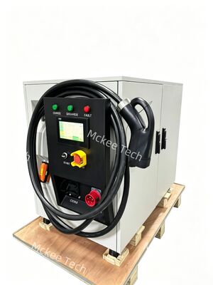 60kW κινητή συνεχής συνεχής ταχεία φόρτιση ηλεκτρικών οχημάτων 65kWh ολοκληρωμένη φορητή αποθήκευση ενέργειας με βαθμολογία IP54