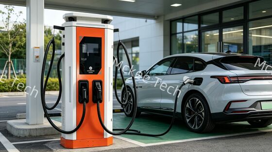Αερόψυκτος ταχυφορτιστής DC EV 160KW με προστασία IP54, Σειρά White Dew, με υποστήριξη OCPP1.6J, σταθμός φόρτισης με οθόνη αφής 10 ιντσών για βαρέα βιομηχανικά φορτηγά και εμπορικούς στόλους