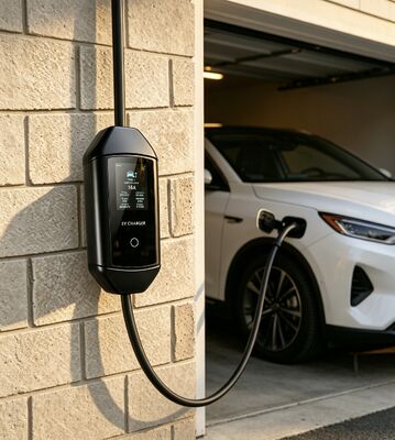 Καλή τιμή. Λύση Φόρτισης Ηλεκτρικών Οχημάτων Εξωτερικού Χώρου McKee Q2 Φορητός AC Φορτιστής Τύπου 1 7.6kW 85V έως 265V Τάση Εισόδου 6A έως 32A Ρυθμιζόμενο Ρεύμα Οθόνη LCD 3.67 ιντσών Βαθμός Προστασίας IP54 UL94 V0 Διαδικτυακά