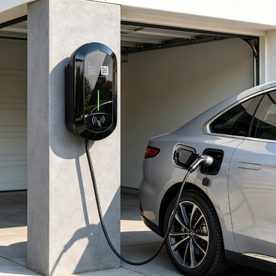 Καλή τιμή. R8 Οικιακό Εμπορικό Φορτιστή EV NACS Tesla Συμφωνητικό Αντι-Σαλμικό Σπρέι τοίχος τύπου πυλώνα σταθμός φόρτισης AC 11,5kw 48A 85V έως 265V IP54 5,64 ιντσών οθόνη LCD Διαδικτυακά