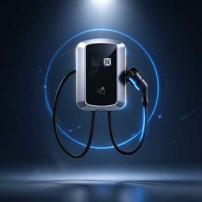 Καλή τιμή. 7KW Τύπος 2 AC Φορτιστής EV ευρείας τάσης 85V-265V Διπλής συχνότητας IP54 Wallbox Home Charging Διαδικτυακά