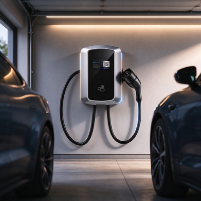 Καλή τιμή. 9,6KW Τύπος 1 AC φορτιστής EV Εμπορικός σταθμός φόρτισης στόλου Προστασία γείωσης από διαρροές Διαδικτυακά