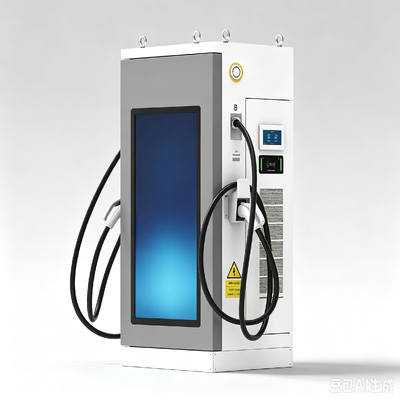 120kW DC EV Charger 55 ιντσών Ψηφιακή Σήμανση OCPP1.6J Μη Επανδρωμένη Λειτουργία για Αποθήκες Στόλου