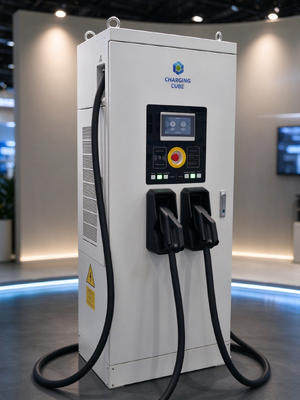IP54 120kW DC Ταχυφορτιστής 10 ιντσών Οθόνη αφής Πλήρης προστασία αλυσίδας Καλώδιο 5μ Αυτοκινητόδρομος